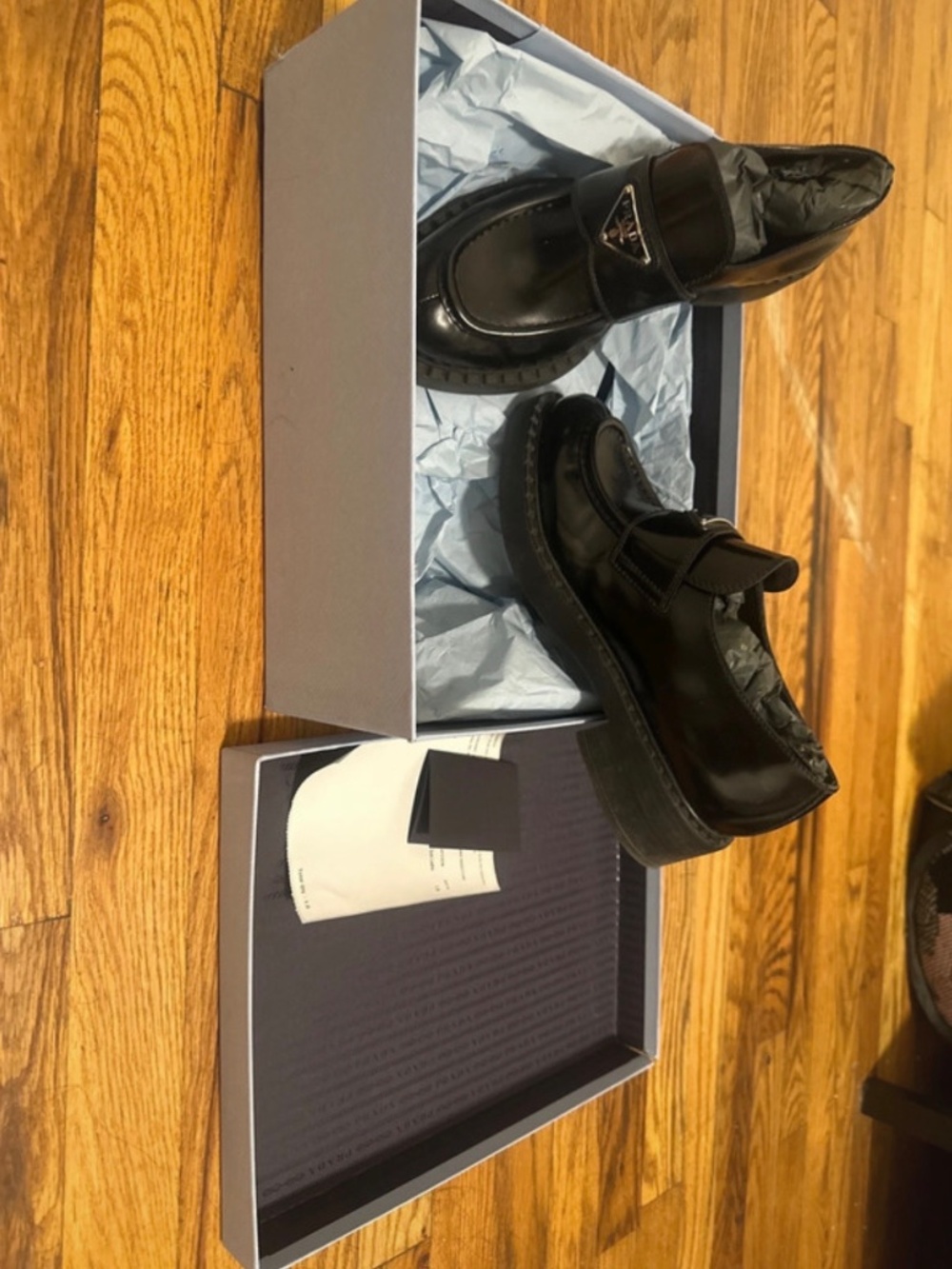 Prada Women’s Spallazo Loafers - Picture 7 of 8